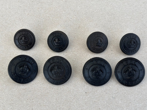 Obsolete police buttons city - obsolete,