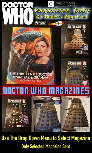 Eaglemoss doctor who magazine - eaglemoss,