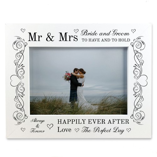 Wedding day photo frame - wedding, gift