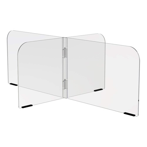 New acrylic sneeze guard desk - guard,