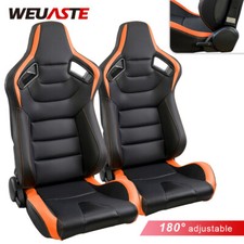 2x Racing Seats Sport Bucket
