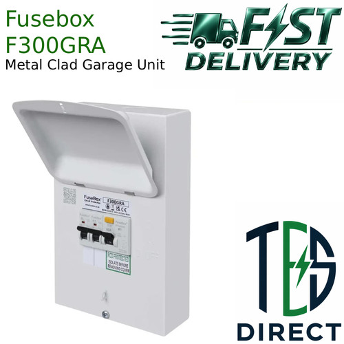 Fusebox metal clad garage - fusebox, unit