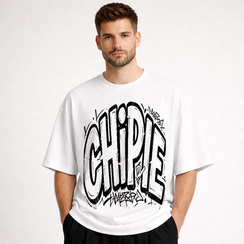 Retro logo graphic tee - graphic,