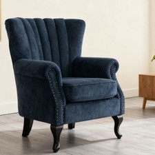 Chenille Tub Armchair