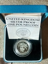 SILVER PROOF £1 ONE POUND