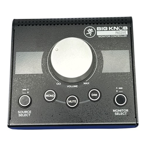 Mackie big knob passive studio - mackie,