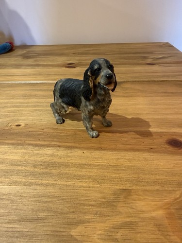 Cocker spaniel porcelain - cocker,