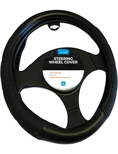 Luxury padded black steering - luxury,