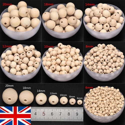 100pcs natural round wooden - 100pcs,