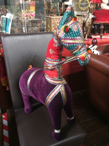 Horse pony fabric unusual - horse,