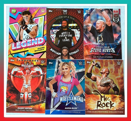 2021 topps wwe - topps, superstars