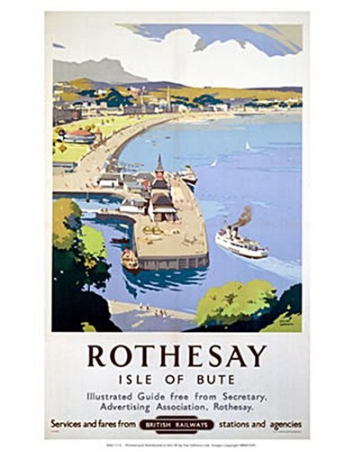 Rothesay isle bute - rothesay, (old