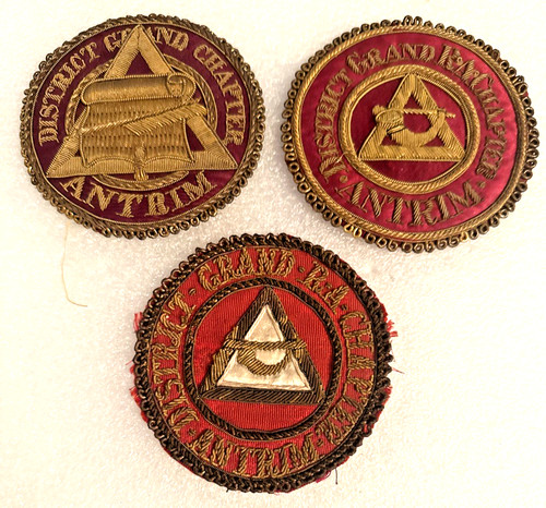 Masonic apron patches - apron,