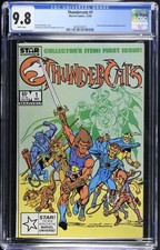 THUNDERCATS #1 (1985) CGC 9.8 !!! WHITE PAGES !!! "HIGHEST" GRADE !!!