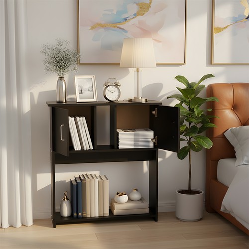 80cm wood console table - wood,
