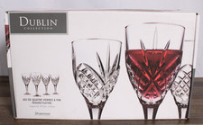 Dublin Crystal Goblet Set Of 4