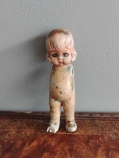 Antique Bisque Ceramic Penny Doll Head Legs & Body Frozen Charlotte Dolly