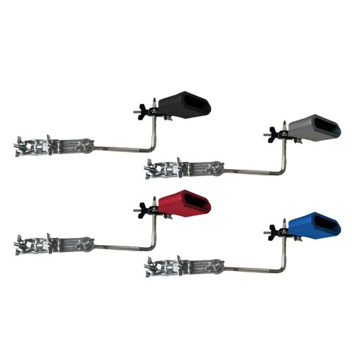 Bass drum mounted cowbell - mounted,