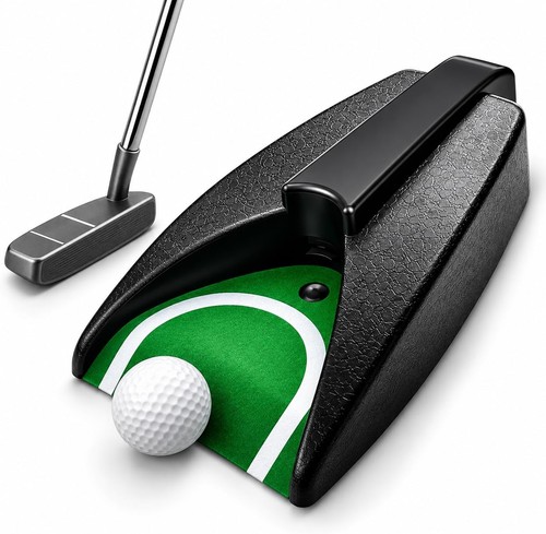 Golf putting machine - putting, automatic