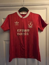 1987-1988 Liverpool Home Shirt