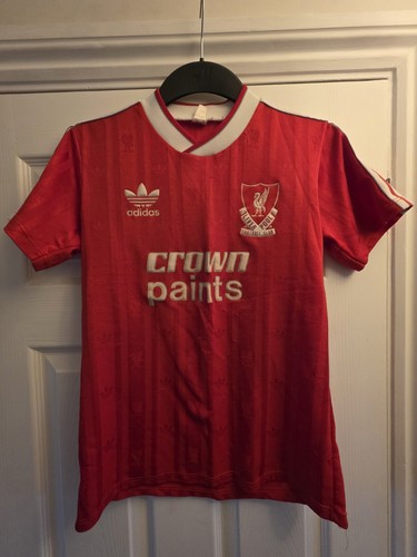 1987 1988 liverpool - home, shirt