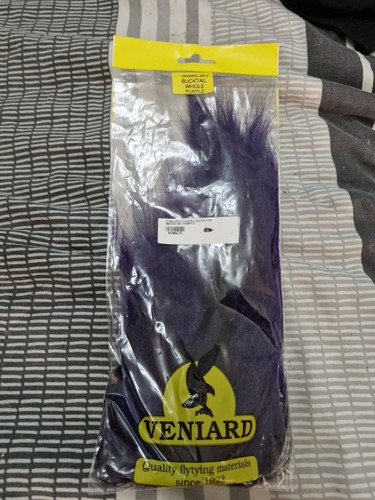 Veniard dyed purple bucktail - dyed,