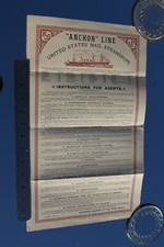 ANCHOR LINE VICTORIAN UNUSUAL