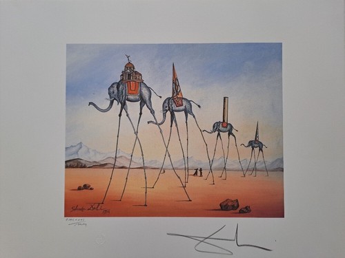 Salvador dali signed - salvador,