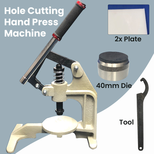 Hole cutting machine hand - hole,