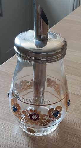 Vintage austrian glass sugar - glass,