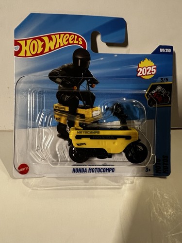 Hotwheels honda motocompo - hotwheels,