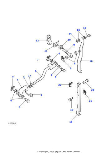 10x land rover clevis - 10x,
