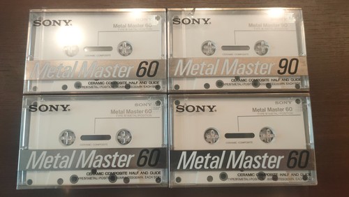 Sony metal master tapes 3x60 - sony,