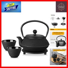 Luxury 700ML Iron Teapot Set -
