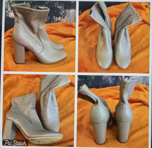 Womens ankle boots - ankle, beige