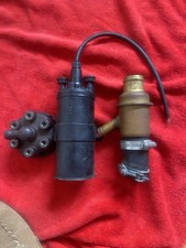 Rolls Royce 20 HP Distributor Cap, Coil, Top Radiator Hose.