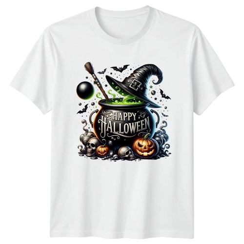 Happy halloween cauldron - halloween,