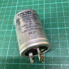 Vintage TCC 50-50uF 300V Capacitor - 1 Piece