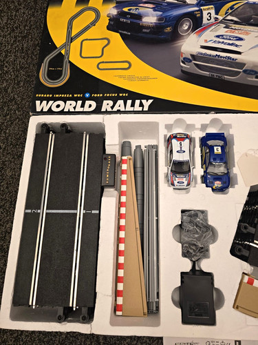 Scalextric world rally - scalextric,