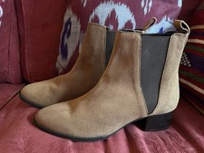 RAVEL KIELDER SUEDE LEATHER CHELSEA ANKLE BOOTS SZ 7 UK (40) NWT £95 