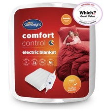 Silentnight Comfort Control Electric Heated Under Blanket Double - 1 Year G/tee
