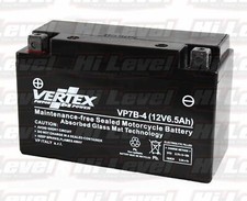 Vertex Motorcycle Battery Fits