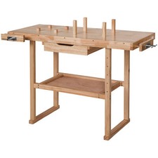 Wooden workbench bench crafts - wooden,