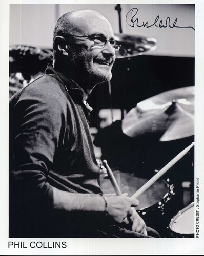 Phil collins signed drums - phil, 'drums'