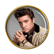 Elvis Aaron Presley Pin Badge