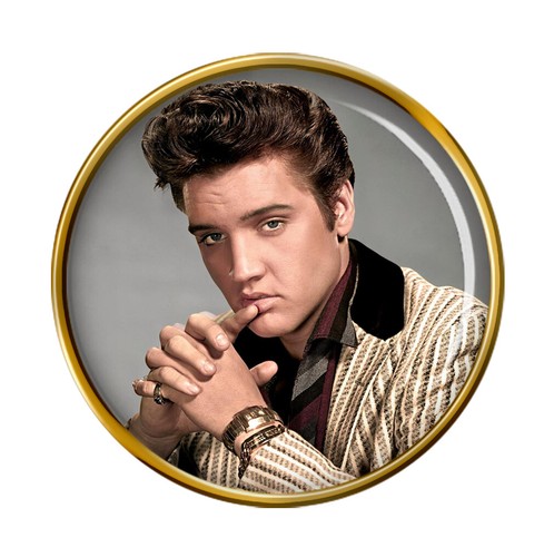 Elvis aaron presley pin badge - elvis,