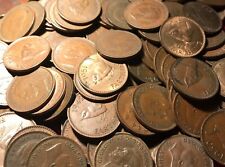  50x BRITISH BRONZE KING GEORGE VI WREN FARTHINGS WORTH A LOOK FREE UK POST