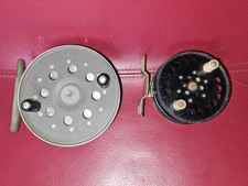 two vintage fly fishing reels