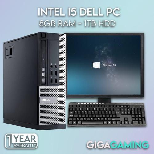 Dell dual bundle - monitor, i5