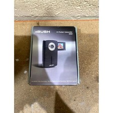 Bush 9909 HD Pocket Camcorder 1.5" Display 3x Digital Zoom Still Photos Capture
